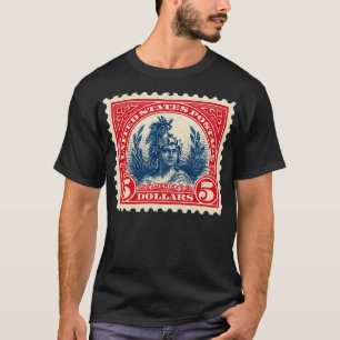 Antike Freiheitsstatue 1923 Briefmarke Sammlung T-Shirt