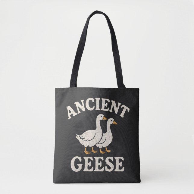 Antike Gänse Retro-Ästhetik-Kunst - Vintage  (Vorderseite)
