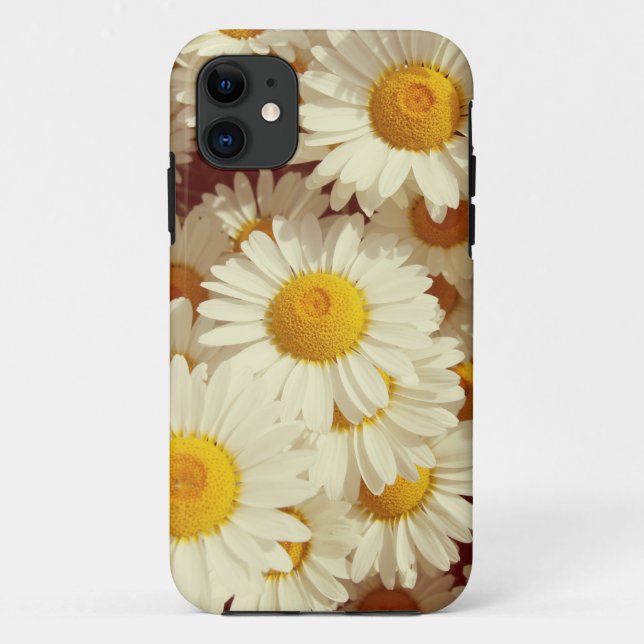 Antike Gänseblümchen Case-Mate iPhone Hülle (Rückseite)