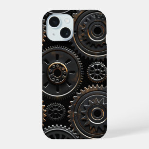 Antike Gearworks-Handyhülle iPhone 15 Hülle