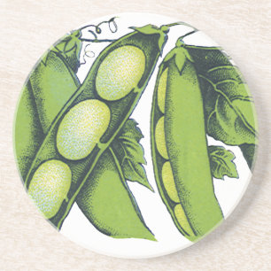 Antike Gemüse; Limabohnen, Bio-Bauernhof-Lebensmit Getränkeuntersetzer