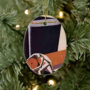 Antike Geschäftswelt, Art Deco Stoffe und Textilie Keramikornament