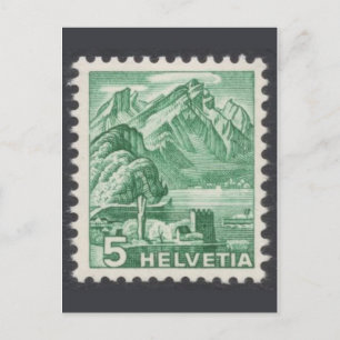 Antike gestochene Briefmarken-Postkarte Postkarte