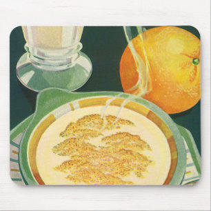 Antike gesunde Lebensmittel, Getränke, gesundes Fr Mousepad