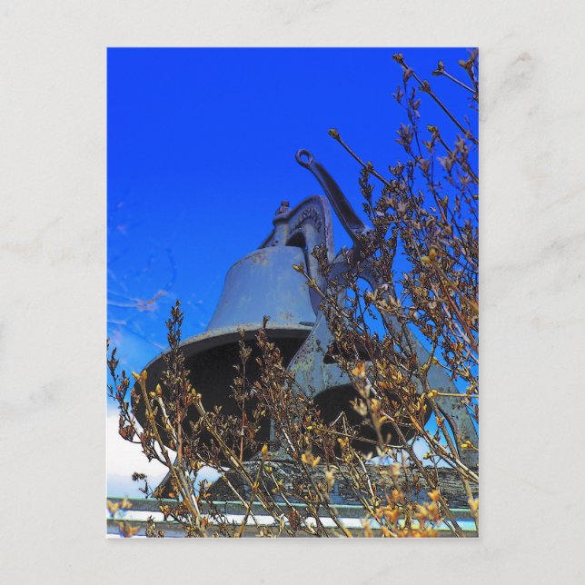 Antike Glocke Postkarte (Vorderseite)