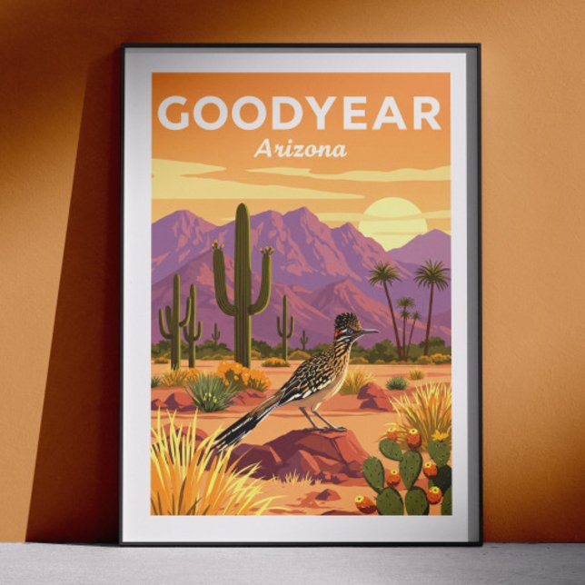 Antike Goodyear Arizona Poster (Von Creator hochgeladen)