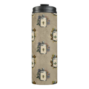 Antike gotische Blumentränke Flaschen