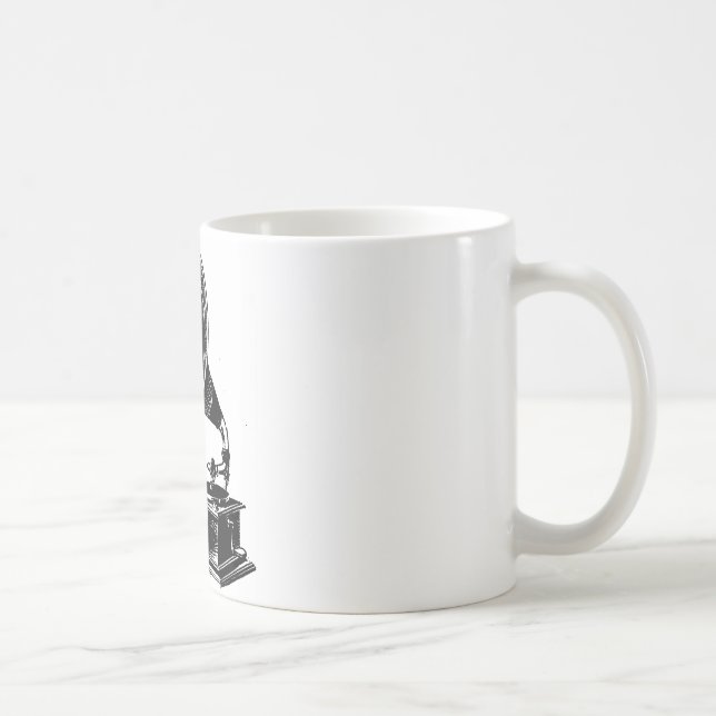 Antike Grammophon Tasse (Rechts)