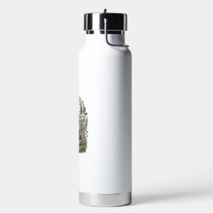 Antike Gravur Schildkröte Botanischer Garten Trinkflasche