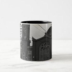 Antike Griechenland Athen Kirche Zweifarbige Tasse