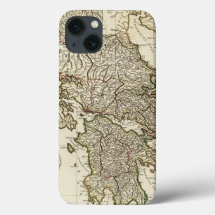 Antike griechische Karte Case-Mate iPhone Hülle