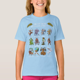 Antike griechische Mythologie-Monster T-Shirt