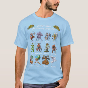 Antike griechische Mythologie-Monster T-Shirt