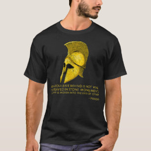 Antike griechische Philosophie Pericles Zitat Athe T-Shirt
