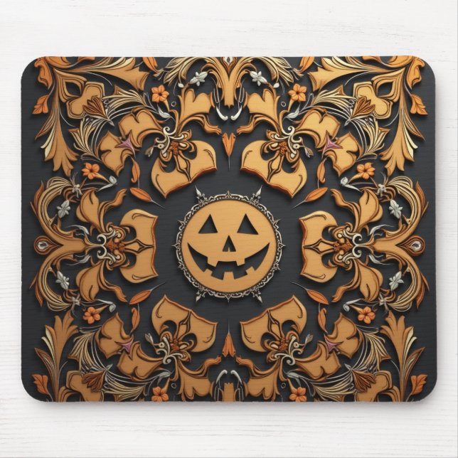 Antike Halloween-Mousepad Mousepad (Vorne)