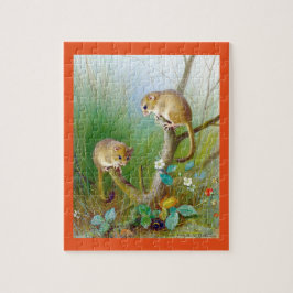 Antike Haselmäuse Puzzle