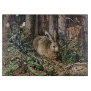 Antike Hasen Wald Natur Dunkle Cottagecore Schneidebrett