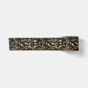 Antike Herbstblätter und Zimt – Vintage Herbst Satinband