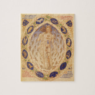 Antike Himmelskarte, Vintage Astrologie Puzzle