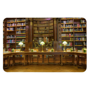 Antike Historische Bibliothek Magnet