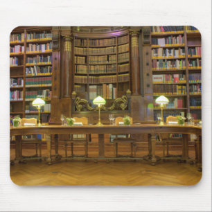 Antike Historische Bibliothek Mousepad