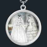 Antike Hochzeitskleider Versilberte Kette<br><div class="desc">Vintage Kleider für Vintage Bräute - diese Kleider stammen aus den 80er Jahren.</div>