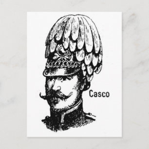 Antike Hüte Postkarte