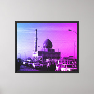 Antike Irak Bagdad Buniya-Moschee Leinwanddruck
