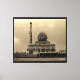 Antike Irak Bagdad Buniya-Moschee Leinwanddruck
