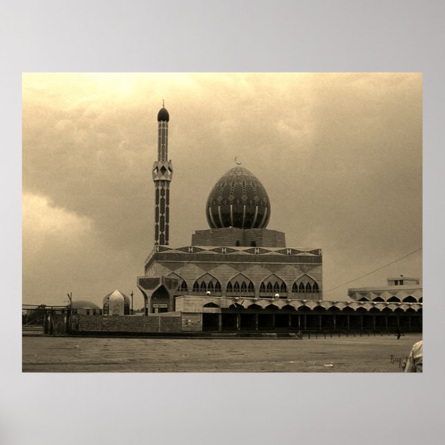Antike Irak Bagdad Buniya-Moschee Poster (Vorne)