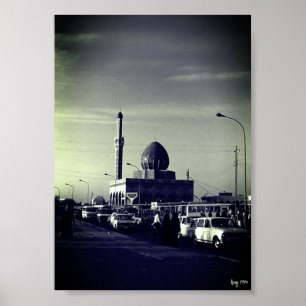 Antike Irak Bagdad Buniya-Moschee Poster