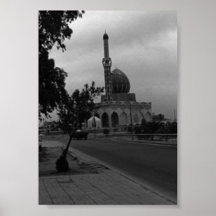 Antike Irak Bagdad Buniya-Moschee Poster