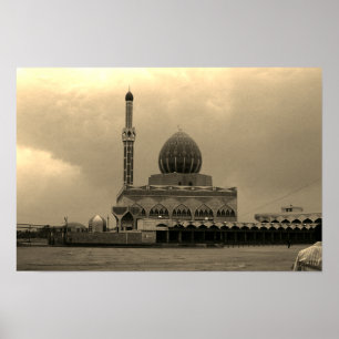Antike Irak Bagdad Buniya-Moschee Poster