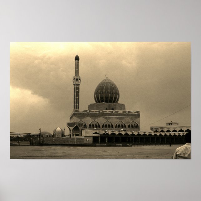 Antike Irak Bagdad Buniya-Moschee Poster (Vorne)