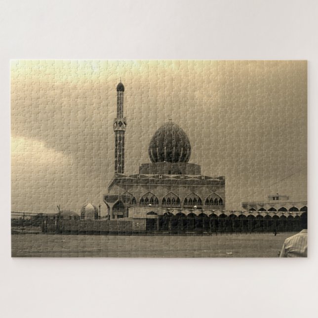 Antike Irak Bagdad Buniya-Moschee Puzzle (Horizontal)
