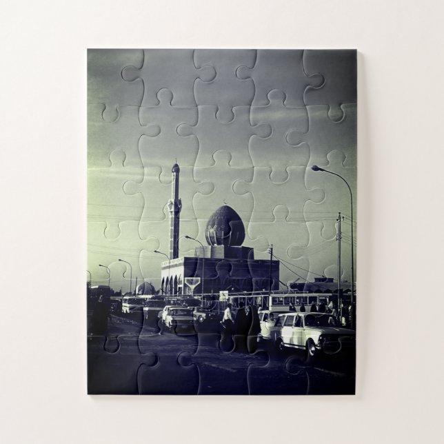 Antike Irak Bagdad Buniya-Moschee Puzzle (Vertikal)
