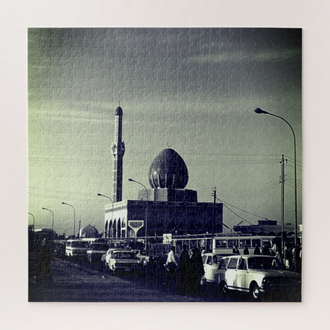 Antike Irak Bagdad Buniya-Moschee Puzzle (Vertikal)
