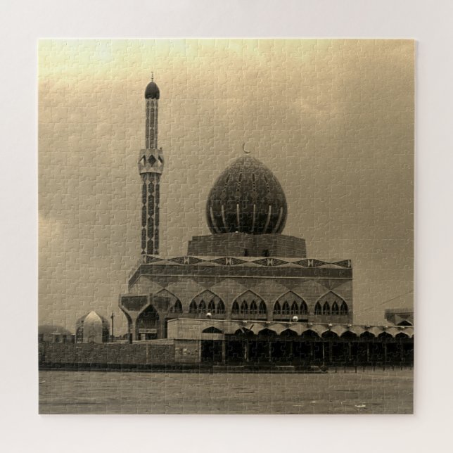 Antike Irak Bagdad Buniya-Moschee Puzzle (Horizontal)
