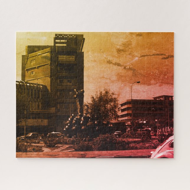 Antike Irak Bagdad Fontäne Puzzle (Horizontal)