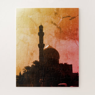 Antike Irak Bagdad Moschee Taxis Puzzle