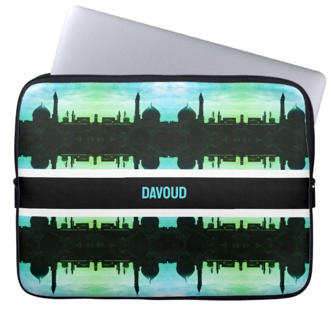 Antike Iran Ghom Fatima-Moschee Laptopschutzhülle (Vorderseite)