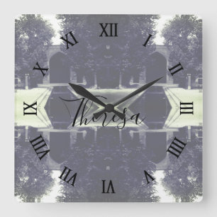 Antike Iran Isfahan-Moschee Quadratische Wanduhr