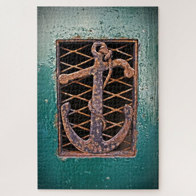 Antike italienische Türbeschläge - 20x30 - 1014 St Puzzle (Vertikal)