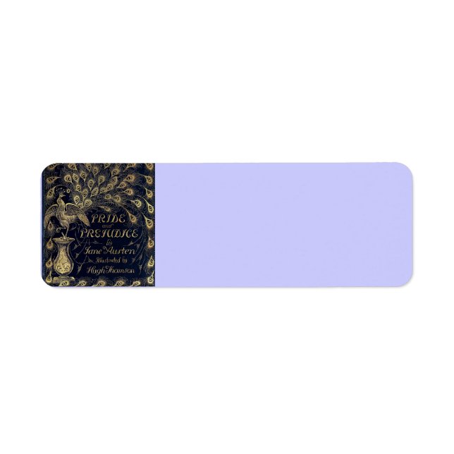 Antike Jane Austen Pride and Prejudice Peacock (Vorne)