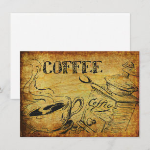 Antike Kaffeetasse alte Kaffeemühle