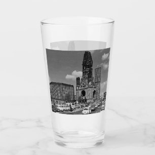 Antike Kaiser-Wilhelm-Gedächtniskirche in Berlin Glas