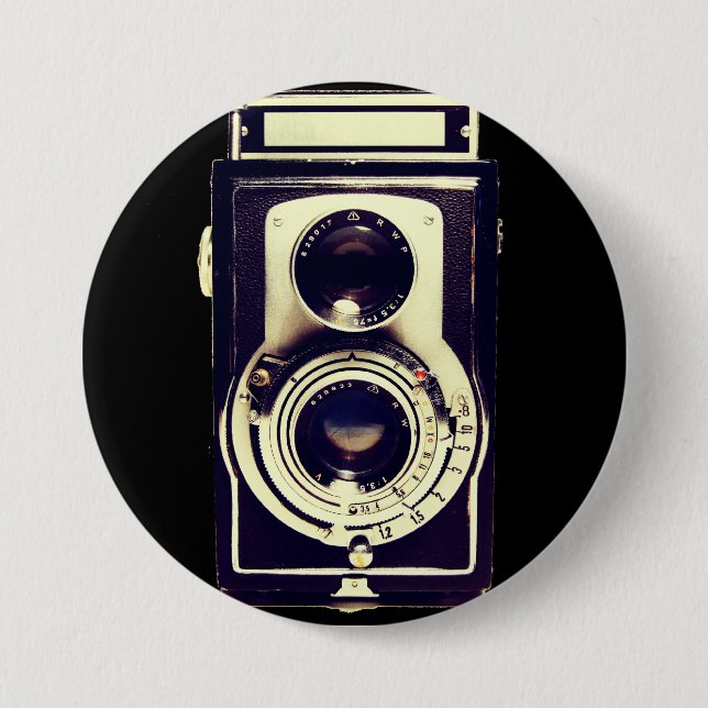 Antike Kamera Button (Vorderseite)