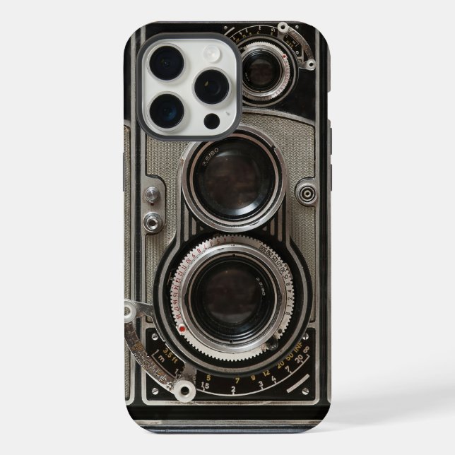 Antike Kamera iPhone Hülle (Rückseite)