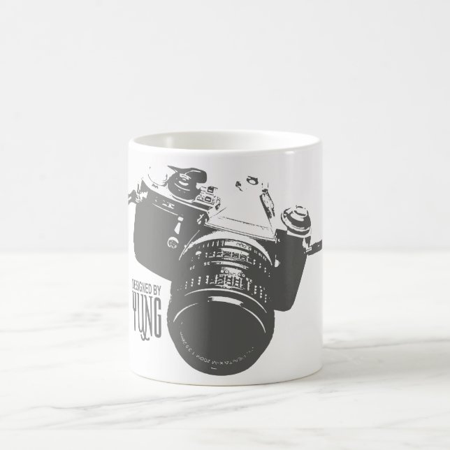 Antike Kamera Kaffeetasse (Mittel)