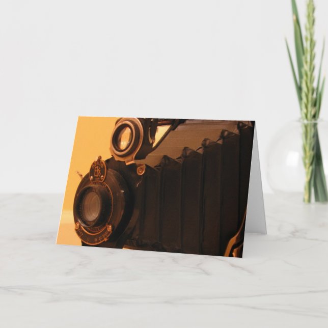 Antike Kamera Karte (Vorderseite)